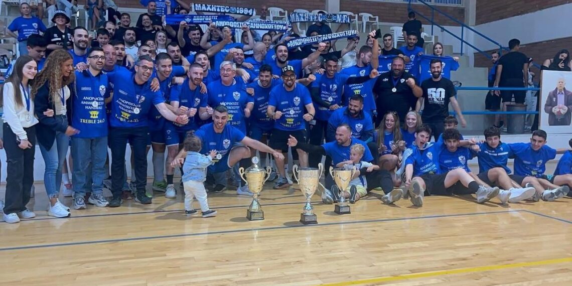Συγχαρητήρια στην Πρωταθλήτρια Ομάδα Handball της Ανόρθωσις Αμμοχώστου